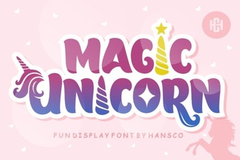 Magic Unicorn Font: Whimsical Designs for Creative Projects
